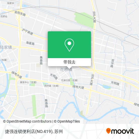 捷强连锁便利店(NO.419)地图
