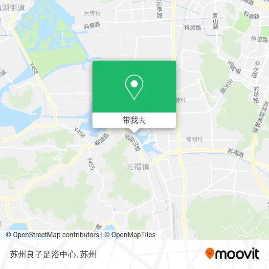 苏州良子足浴中心地图