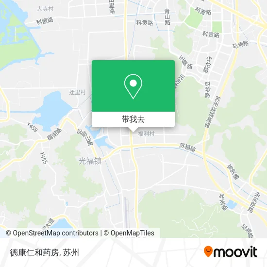 德康仁和药房地图