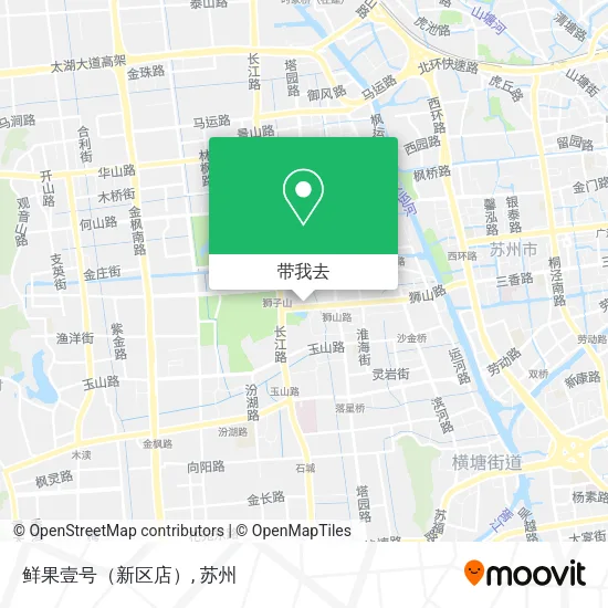 鲜果壹号（新区店）地图