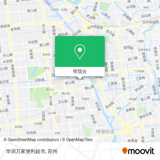 华润万家便利超市地图
