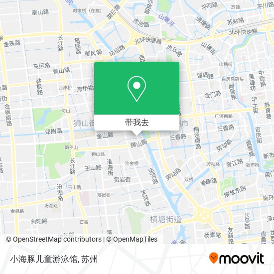 小海豚儿童游泳馆地图