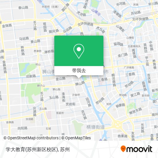 学大教育(苏州新区校区)地图