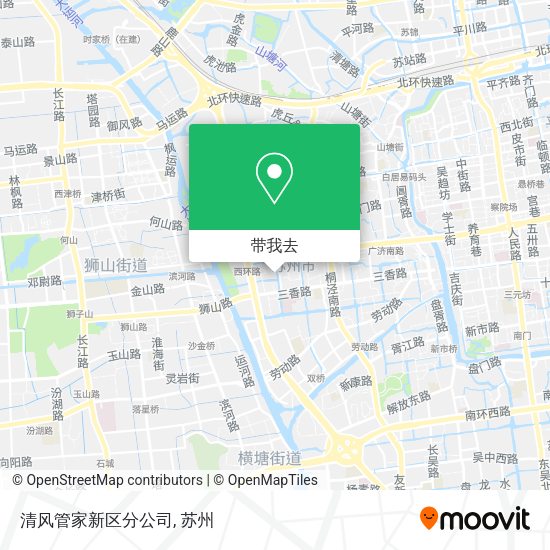 清风管家新区分公司地图