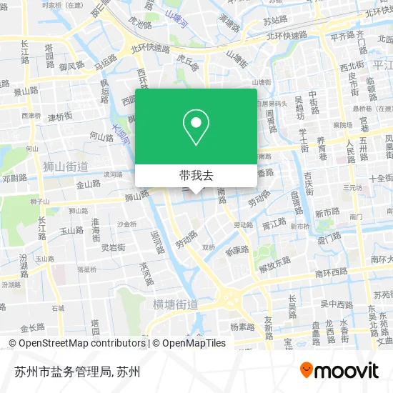 苏州市盐务管理局地图