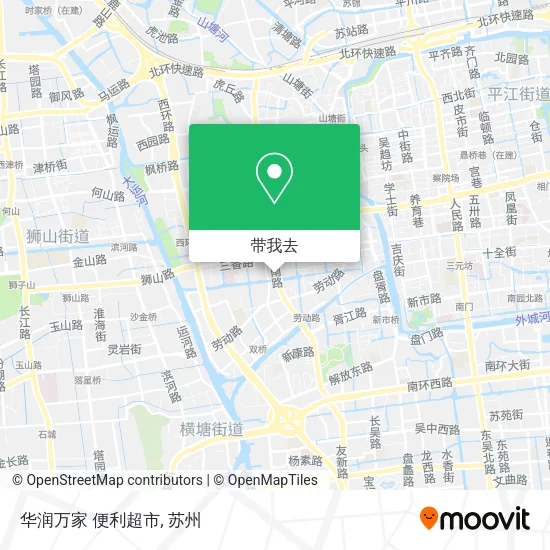 华润万家   便利超市地图