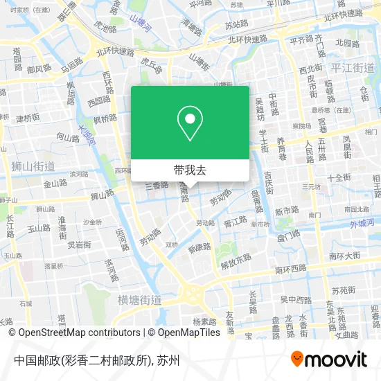 中国邮政(彩香二村邮政所)地图