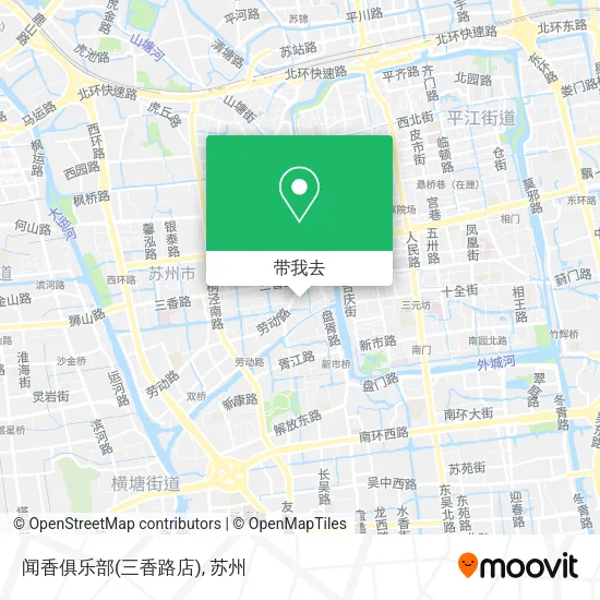闻香俱乐部(三香路店)地图