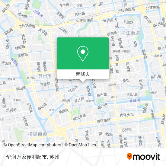 华润万家便利超市地图
