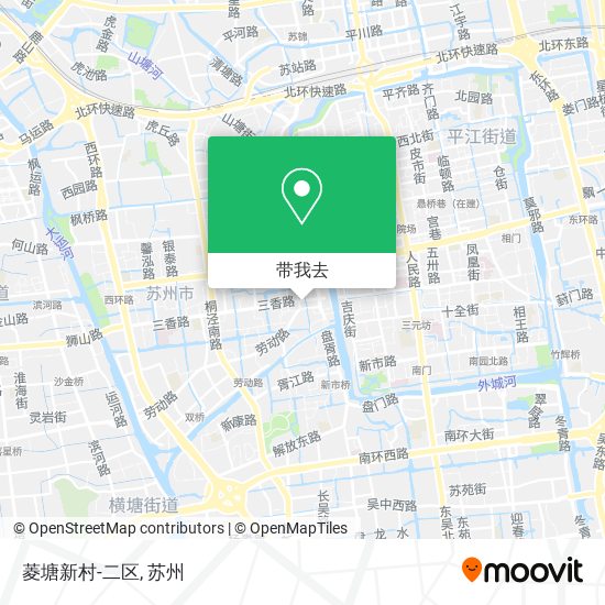 菱塘新村-二区地图