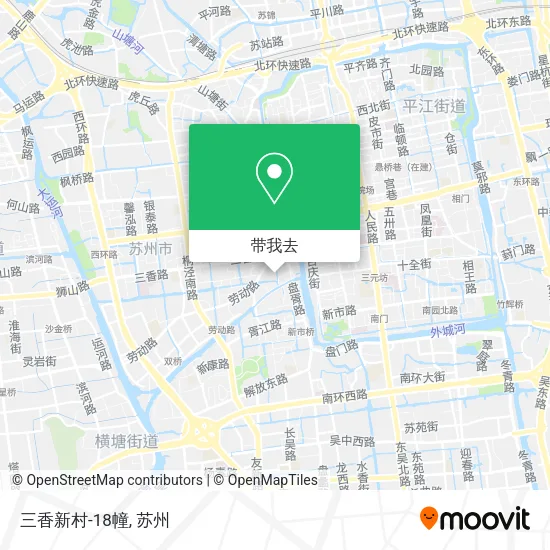 三香新村-18幢地图