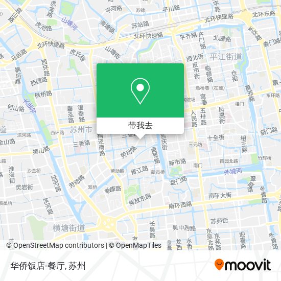 华侨饭店-餐厅地图