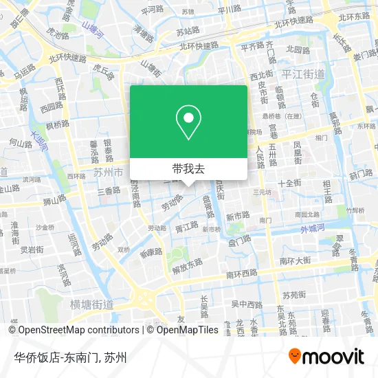 华侨饭店-东南门地图