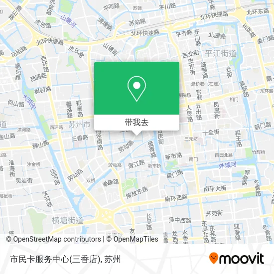 市民卡服务中心(三香店)地图