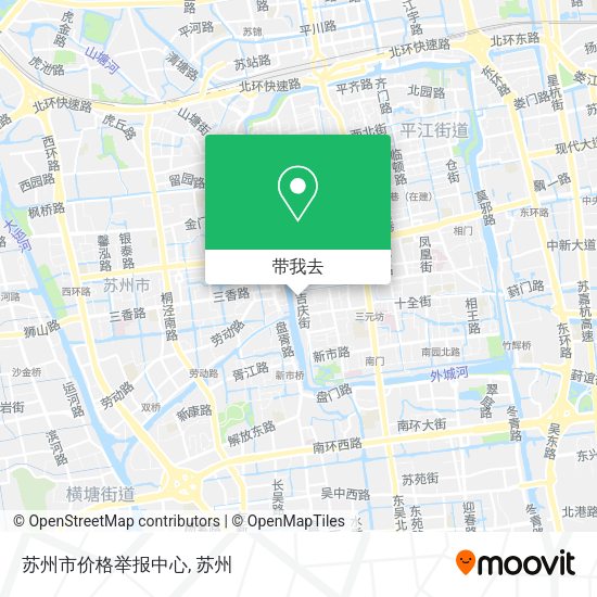 苏州市价格举报中心地图