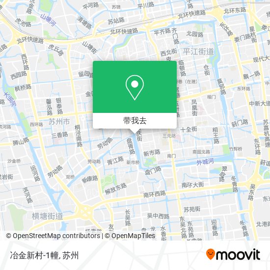 冶金新村-1幢地图