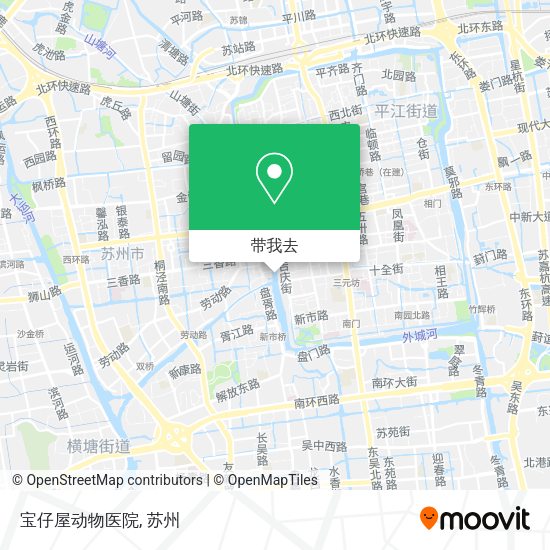 宝仔屋动物医院地图