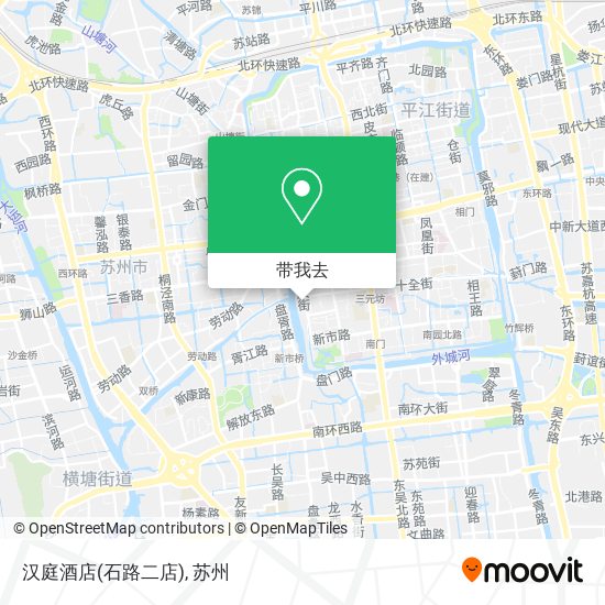 汉庭酒店(石路二店)地图