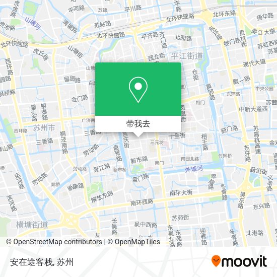 安在途客栈地图
