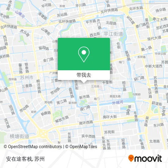 安在途客栈地图