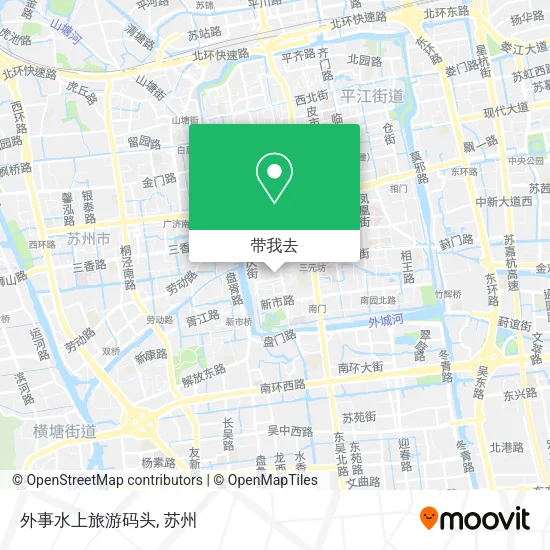 外事水上旅游码头地图