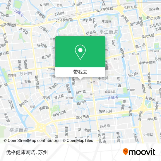 优格健康厨房地图