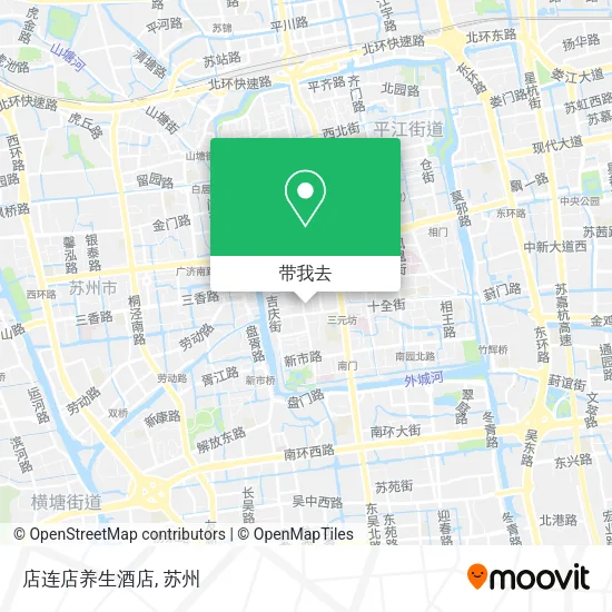 店连店养生酒店地图