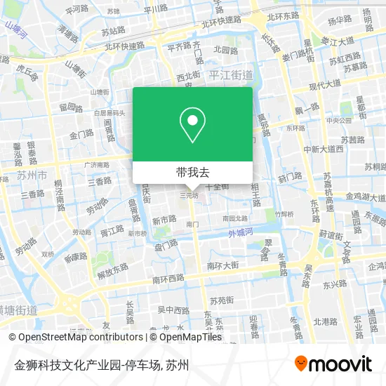 金狮科技文化产业园-停车场地图