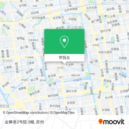 金狮巷2号院-2幢地图