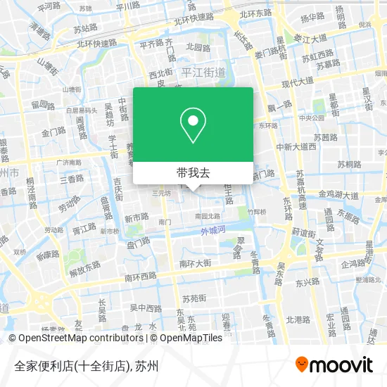全家便利店(十全街店)地图