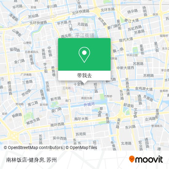 南林饭店-健身房地图