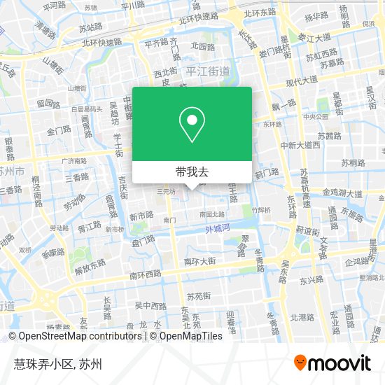 慧珠弄小区地图