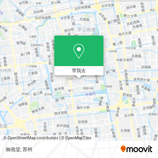 御燕堂地图