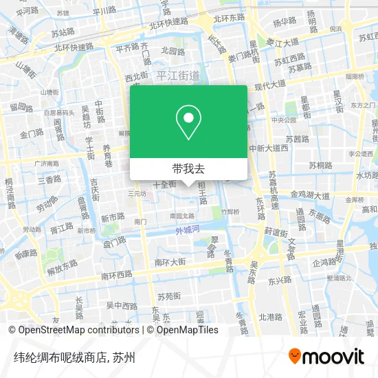 纬纶绸布呢绒商店地图
