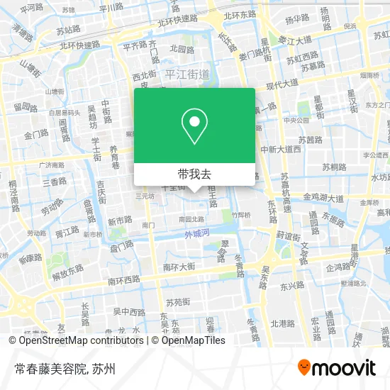 常春藤美容院地图