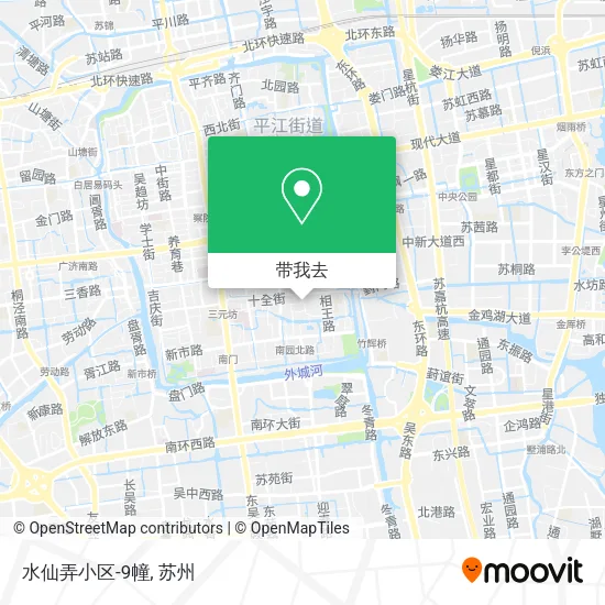 水仙弄小区-9幢地图