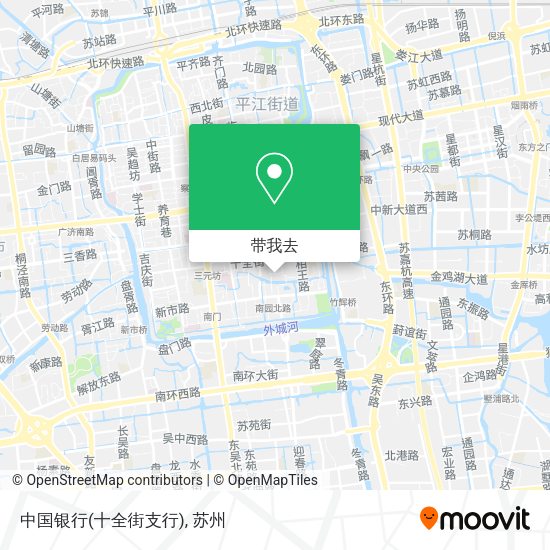 中国银行(十全街支行)地图