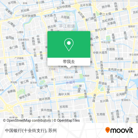 中国银行(十全街支行)地图