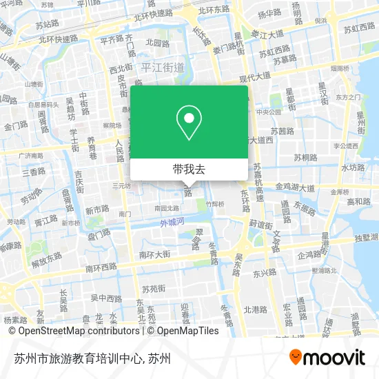 苏州市旅游教育培训中心地图