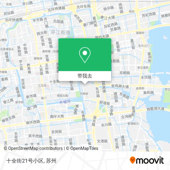 十全街21号小区地图