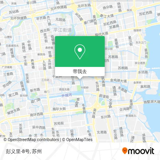 彭义里-8号地图