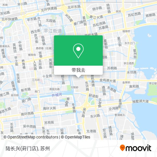 陆长兴(葑门店)地图