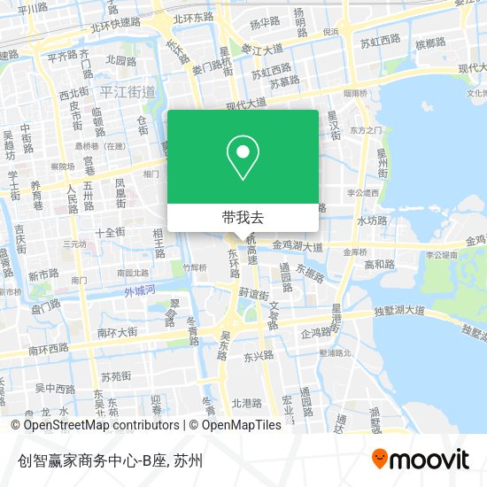 创智赢家商务中心-B座地图