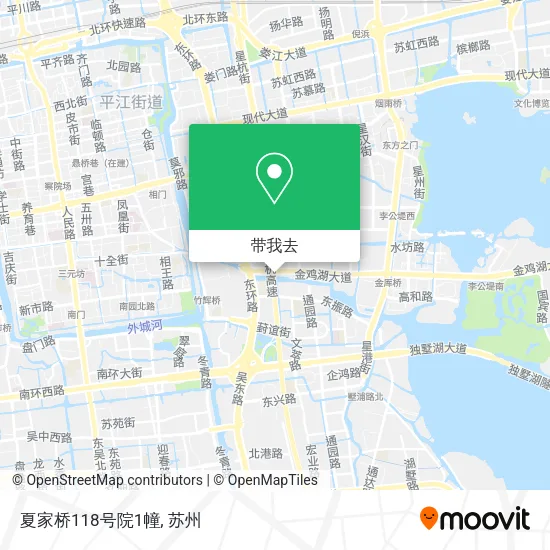 夏家桥118号院1幢地图