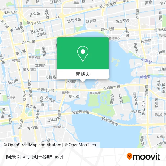 阿米哥南美风情餐吧地图