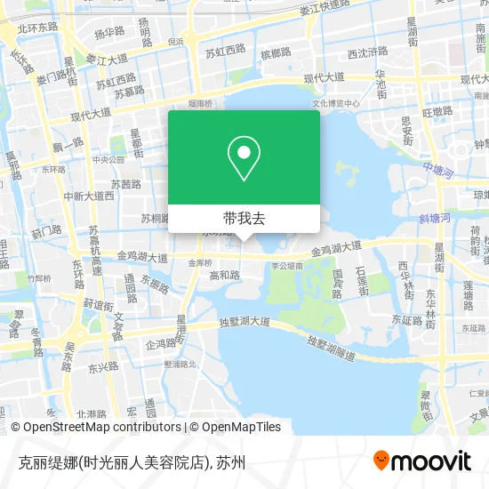 克丽缇娜(时光丽人美容院店)地图