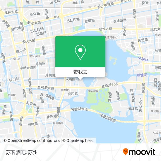 苏客酒吧地图