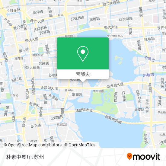 朴素中餐厅地图