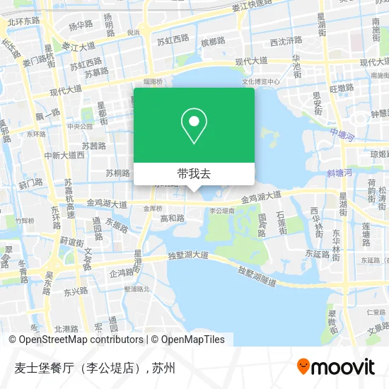 麦士堡餐厅（李公堤店）地图