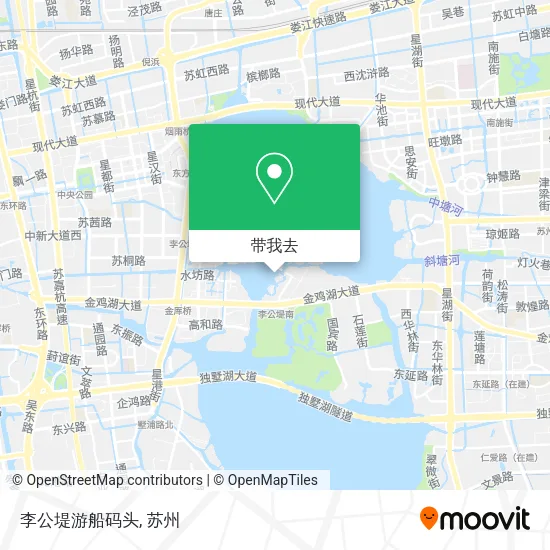 李公堤游船码头地图